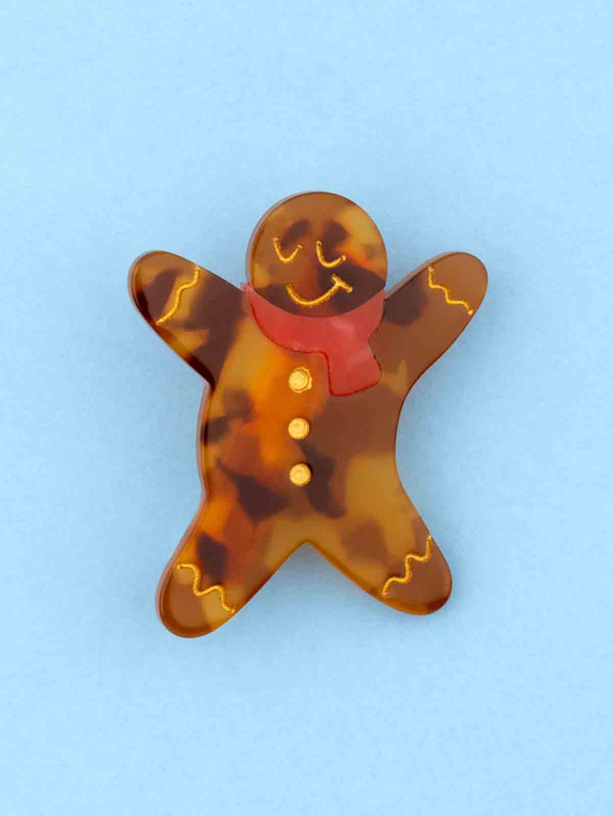 Hairclip - Peppercake man
