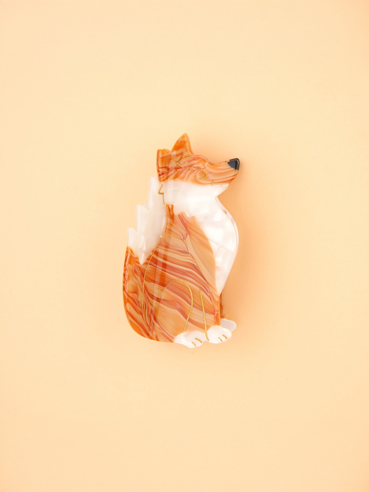 Hair clip – Fox