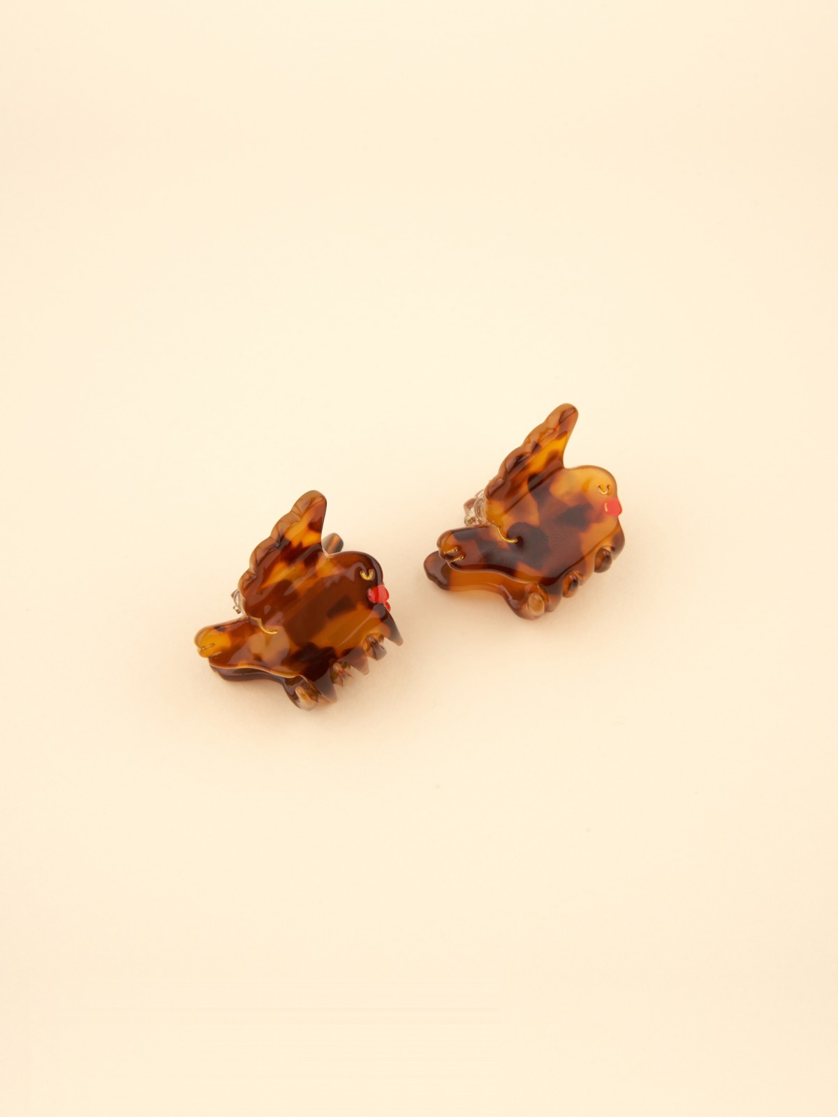 Mini hair clip (2 pieces) - Small birds
