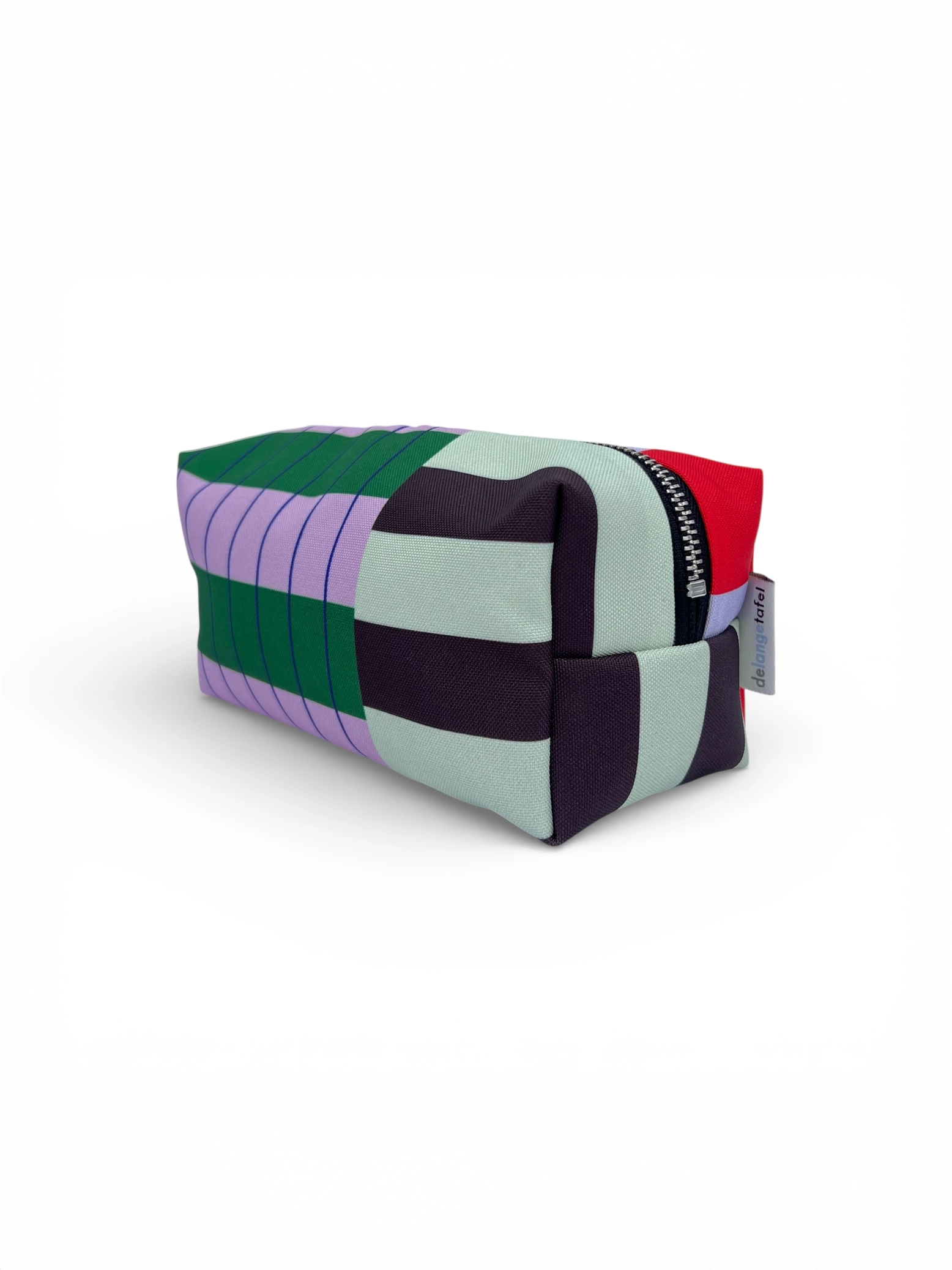 Toilet bag (9 x 20) - Checkered and striped - Picture 5