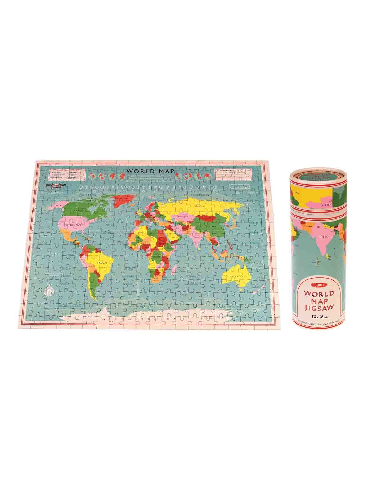 Alternative view of Puzzles 300 pieces - World maps
