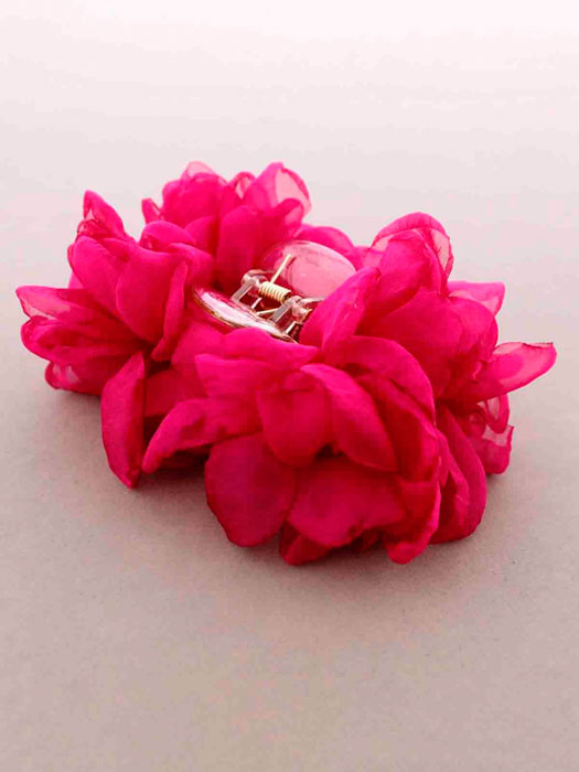 Hair clip flower