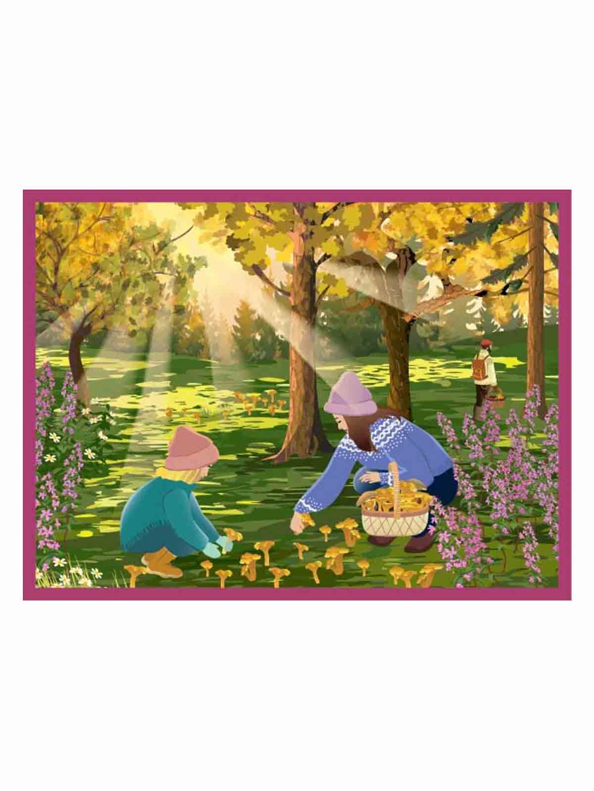 Puzzles 300 pieces - CHANTERELLES