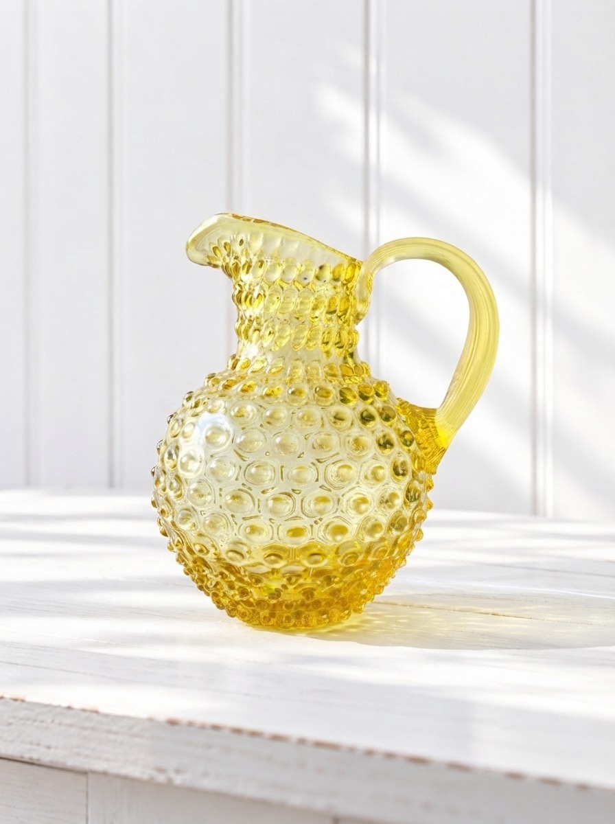 Can in porcupine glass 2 liters - lemon