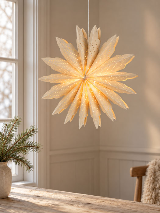 Alternative view of Star in Paper - 