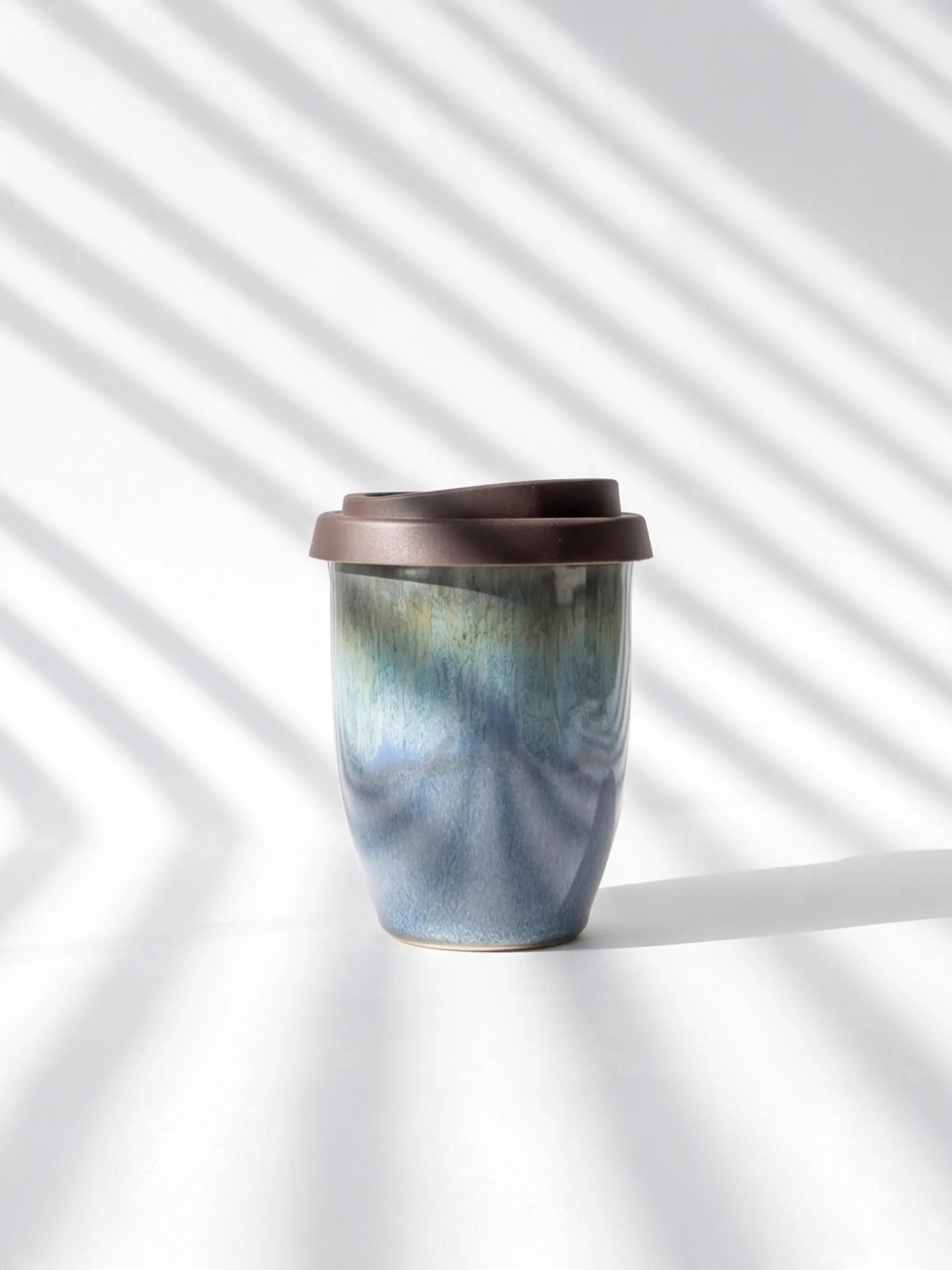 "To go" cup with lid (240 ml) - Amstradam