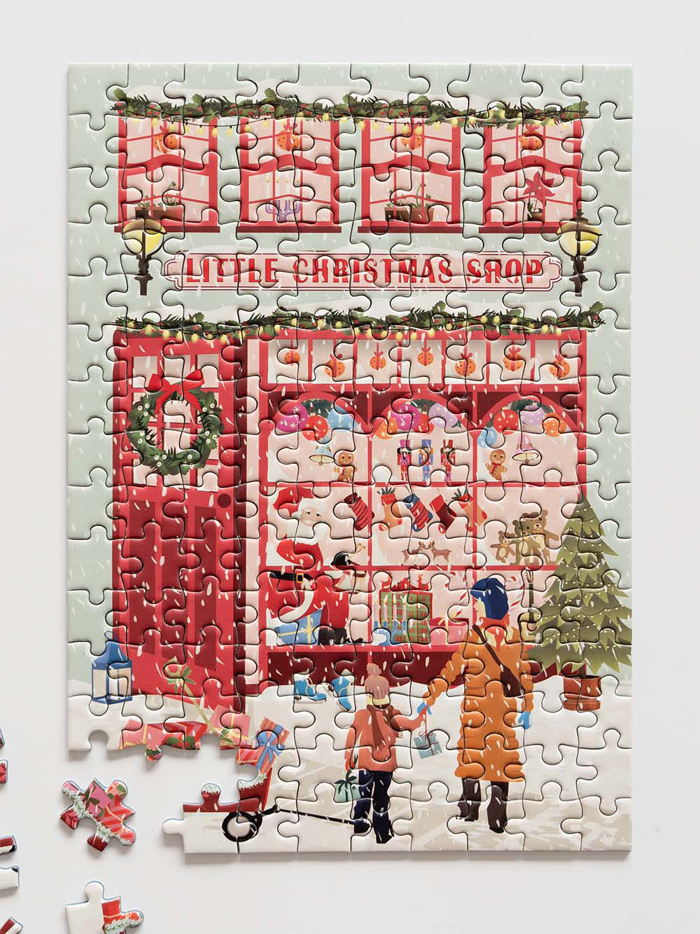 Alternative view of Puzzles (150 pieces) - Little christmas shop