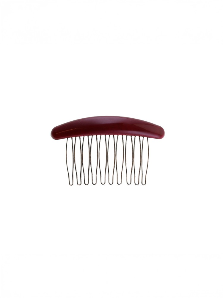 Hair comb & Lily – Bordeaux