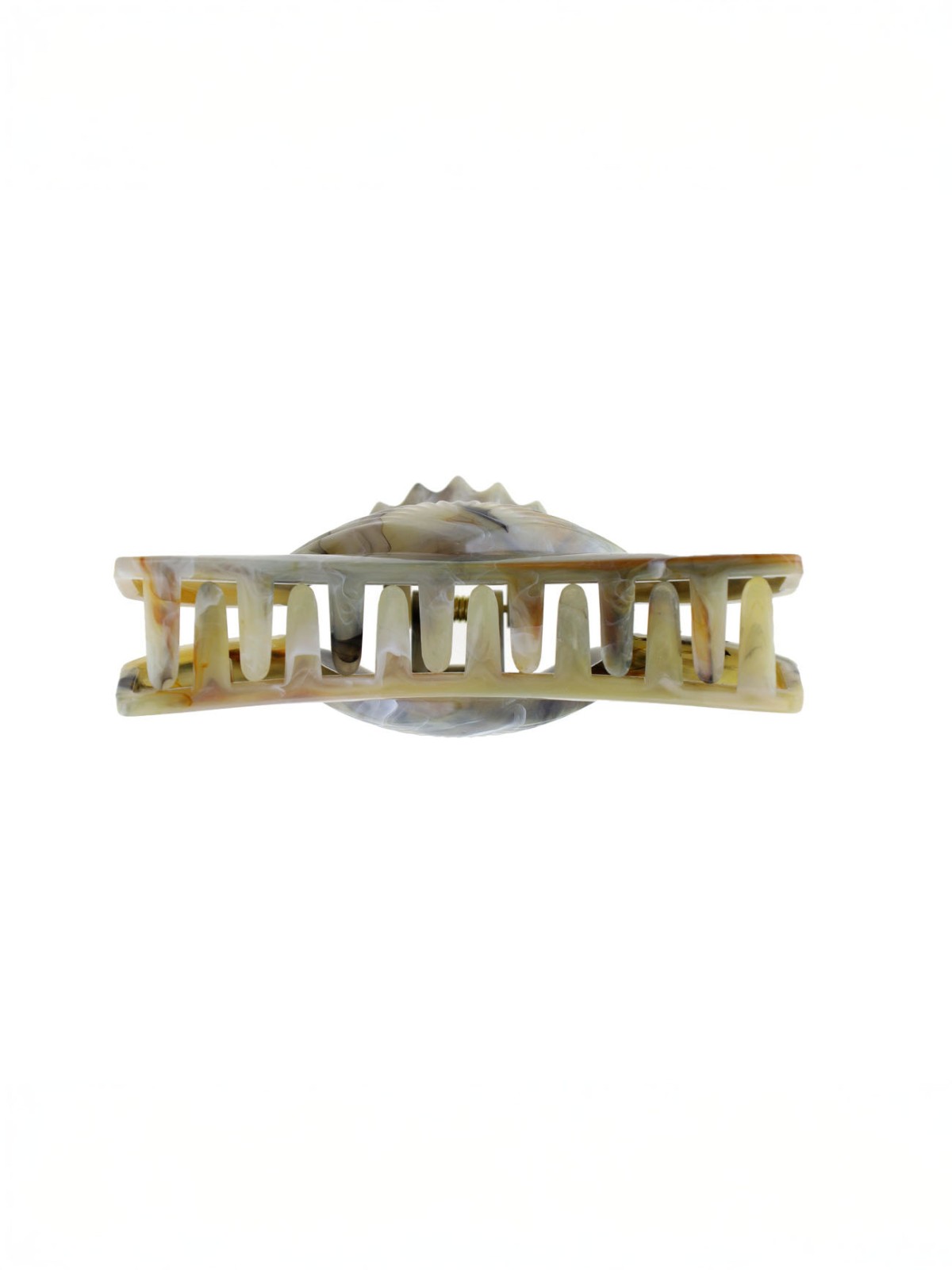Alternative view of hair clip with clam 