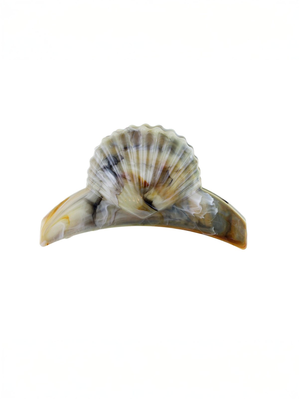 Hair clip with mussel