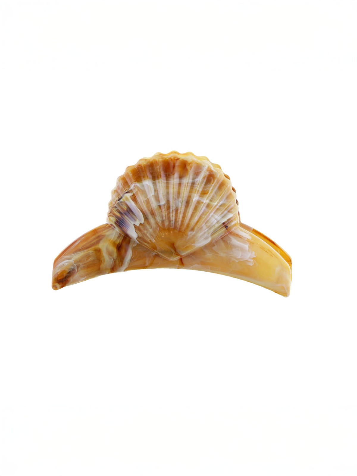 Hair clip with mussel