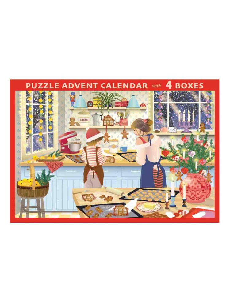 Puzzle advent calendar 1000 pieces - Sweet Christmas
