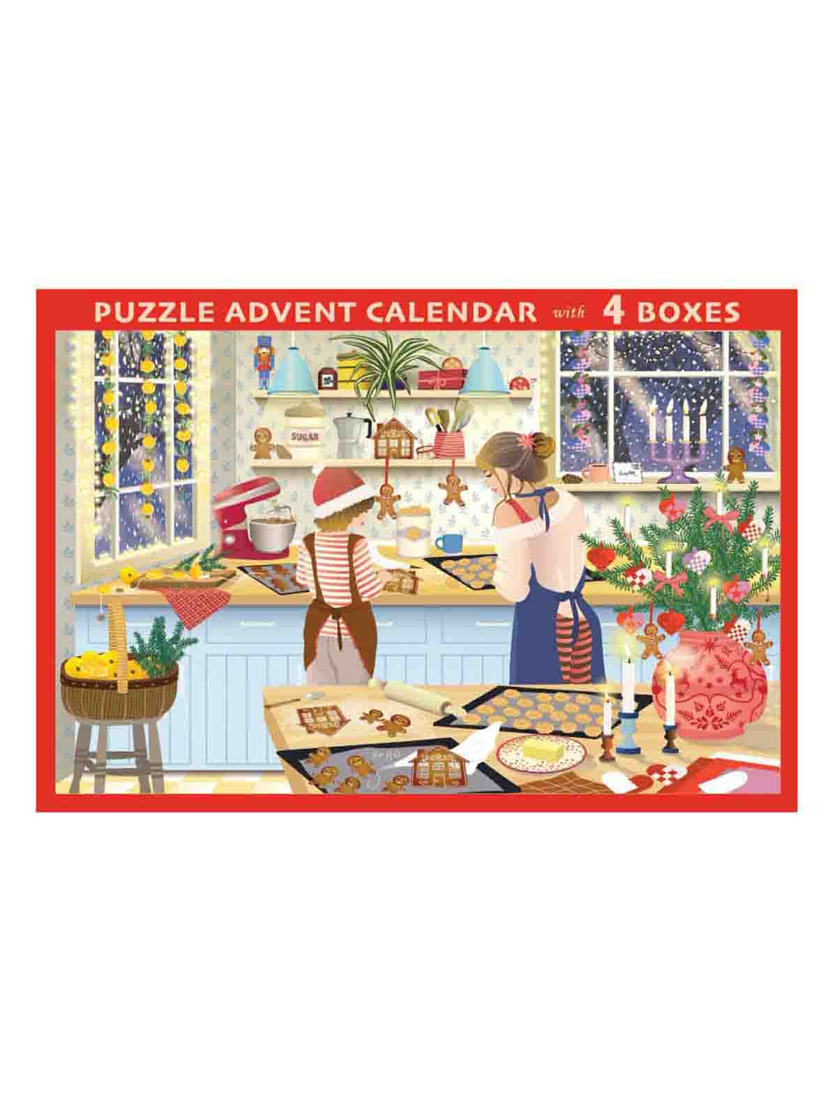 Puzzle advent calendar 1000 pieces - Sweet Christmas