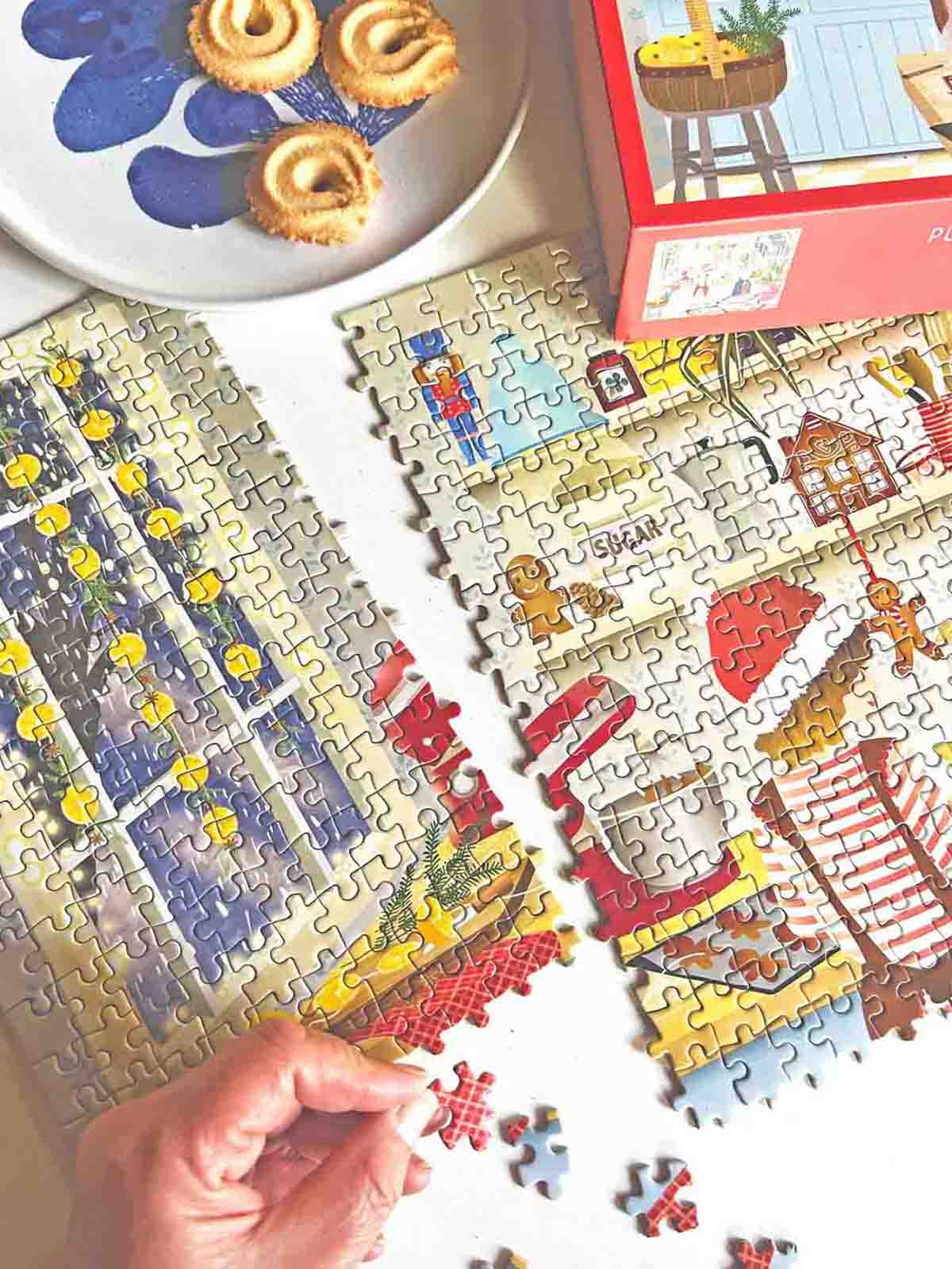Puzzle advent calendar 1000 pieces - Sweet Christmas - Picture 3