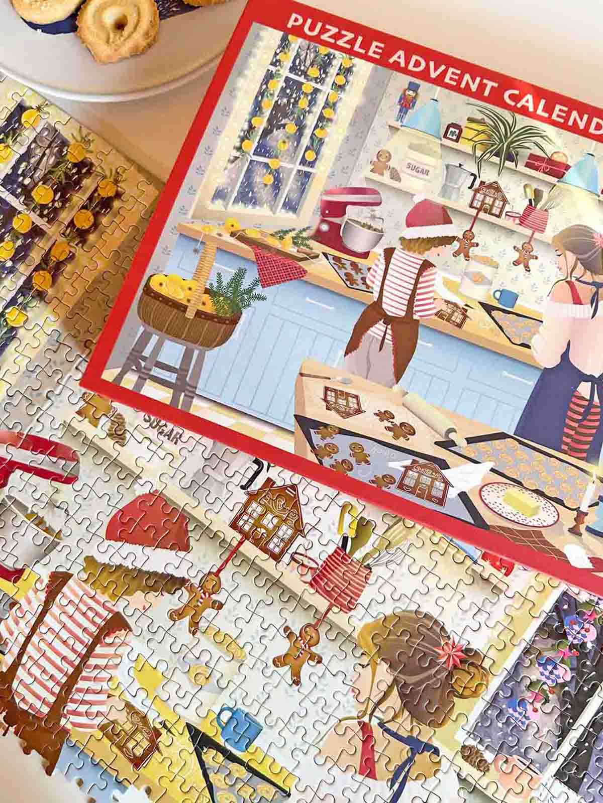 Puzzle advent calendar 1000 pieces - Sweet Christmas - Picture 6
