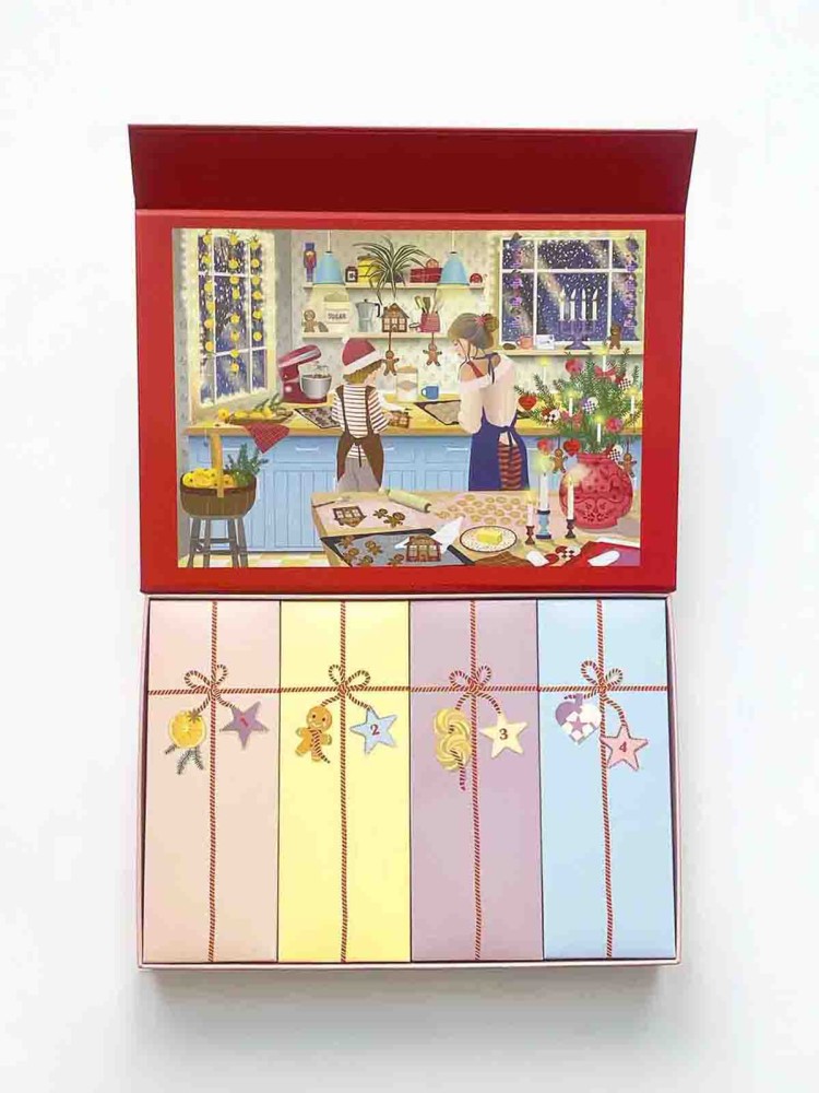 Puzzle advent calendar 1000 pieces - Sweet Christmas - Picture 9