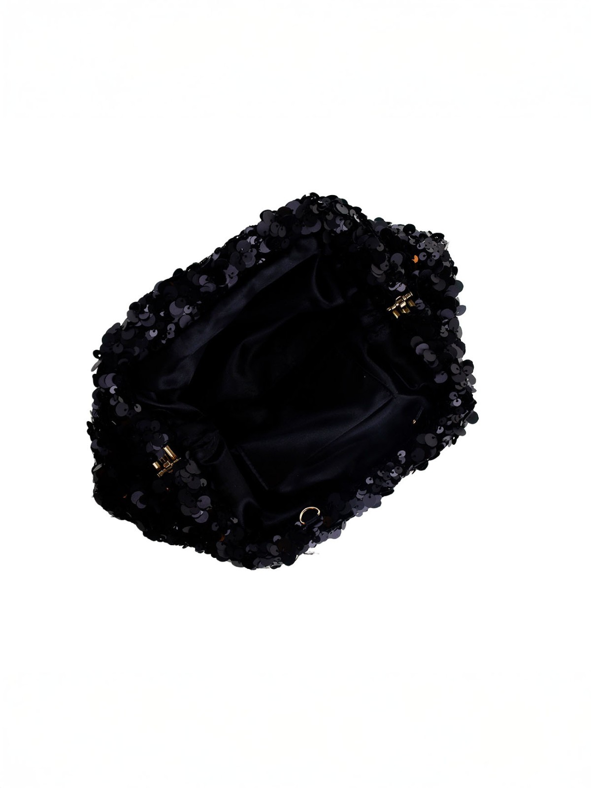 Alternative view of Clutch & quot;Thea& quot; - Sequined black