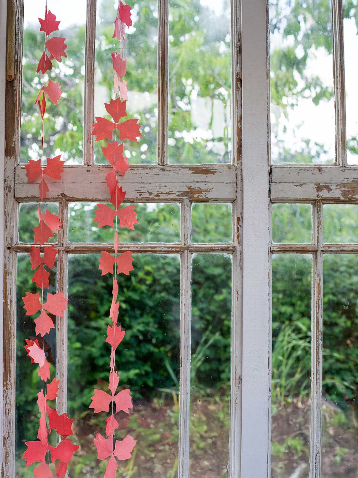Guillands with paper - Maple - Picture 3