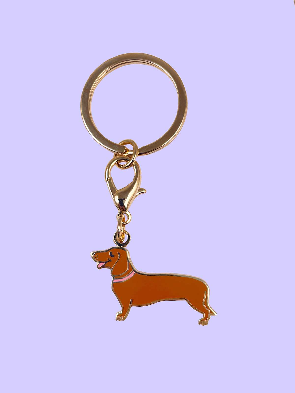 Alternative view of Keychain - Dachshund