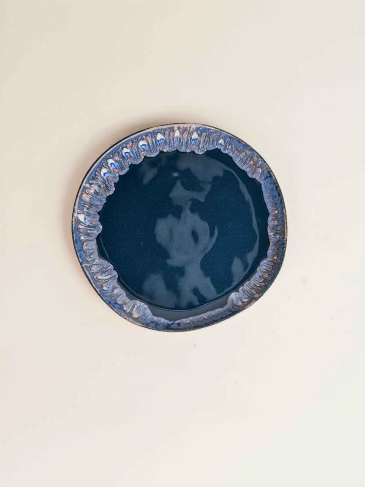Plate (22 cm) - Petroleum