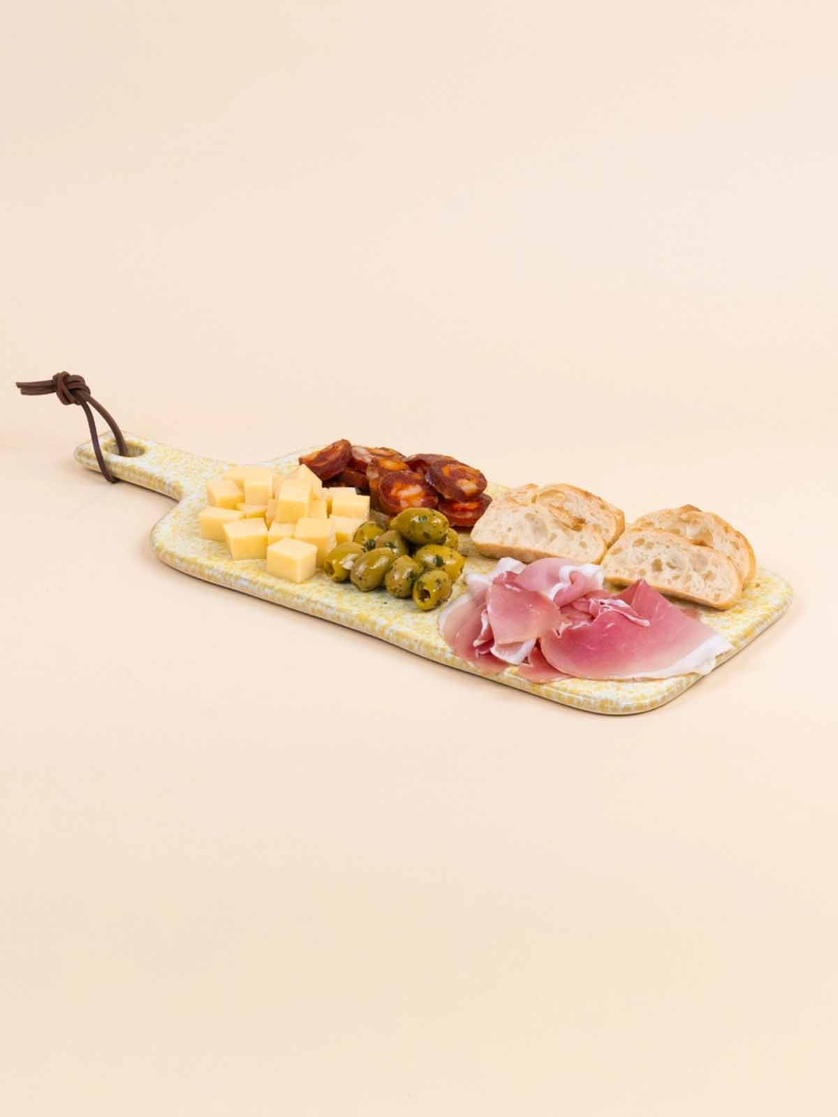 Alternative view of Ceramic Serving Tray (43 x 18) - Yellow