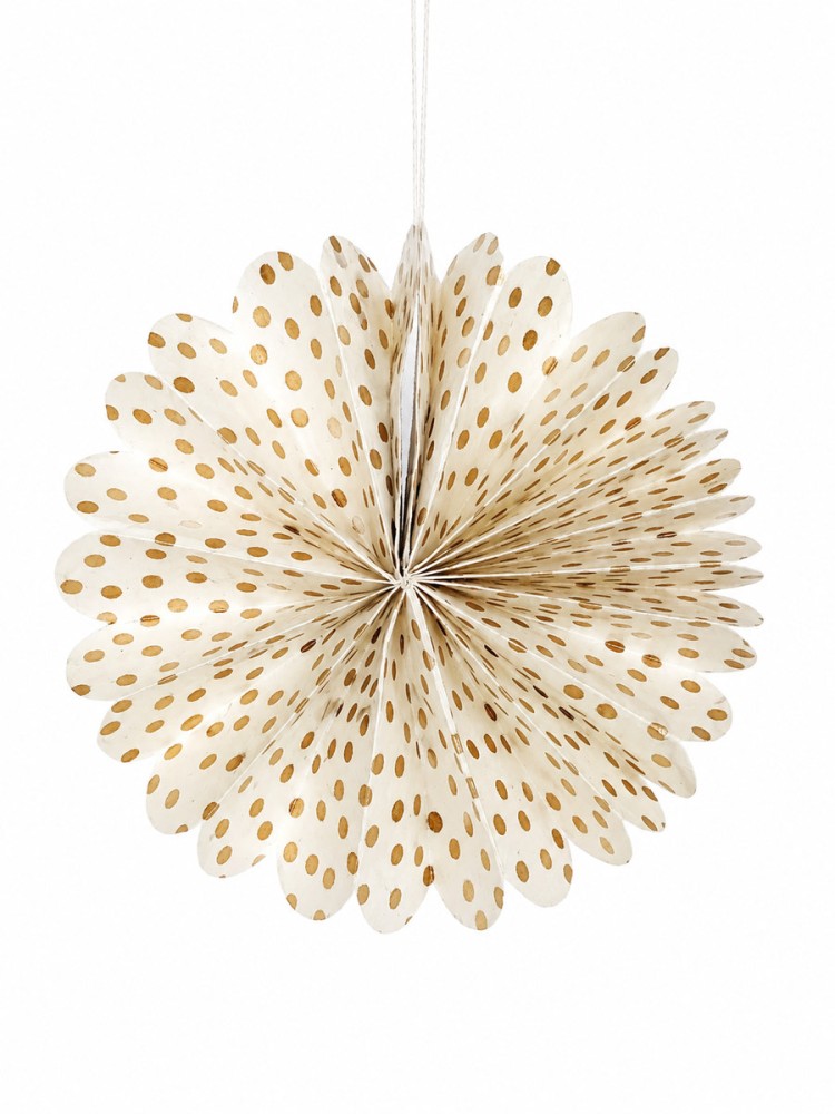 Paper pendant (2 pieces) -