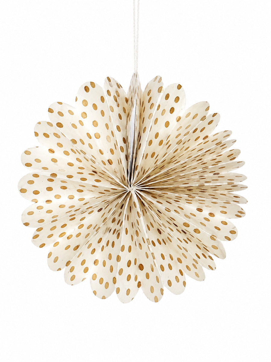 Paper pendant (2 pieces) -